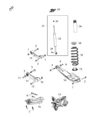 Рычаг подвески JEEP 68155227AF