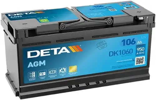 Аккумулятор DETA DK1060