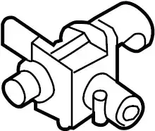 клапан рециркуляции Audi 038 131 501BF VAG