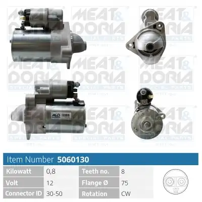 Стартер MEAT & DORIA 5060130