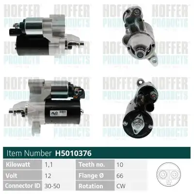 Стартер HOFFER H5010376