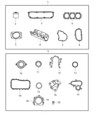 Прокладка ГБЦ JEEP 4781 149AA
