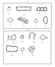 Прокладка ГБЦ JEEP 4781 149AB