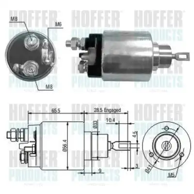 Тяговое реле, стартер 46036 HOFFER