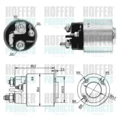 Тяговое реле, стартер 46131 HOFFER