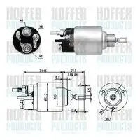 Тяговое реле, стартер 46264 HOFFER