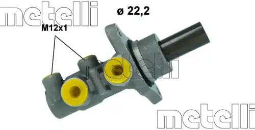 Главный тормозной цилиндр 05-1219 METELLI