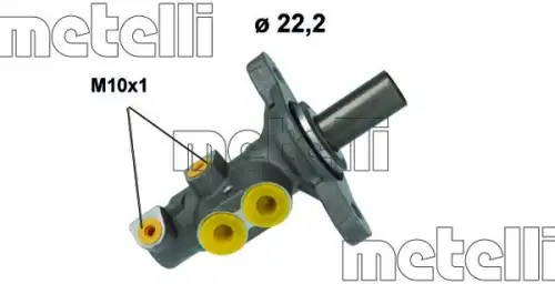 05-1229 Главный тормозной цилиндр METELLI