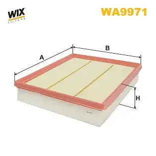 Воздушный фильтр WA9971 WIX