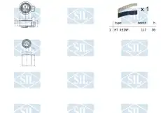 Комплект ремня ГРМ TK1342 SALERI SIL