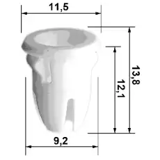 КЛИПСА 88570-022 FEBEST