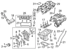 Масляный радиатор JEEP 68105583AF