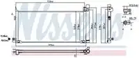 Конденсатор, кондиционер 940904 NISSENS