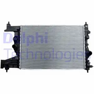 Радиатор системы охлаждения двигателя DELPHI TSP0524045