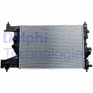 Радиатор системы охлаждения двигателя DELPHI TSP0524047