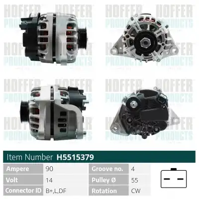 Генератор HOFFER H5515379