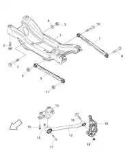 Рычаг подвески JEEP 68246742AA*