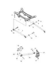 Рычаг подвески JEEP 68246746AA*