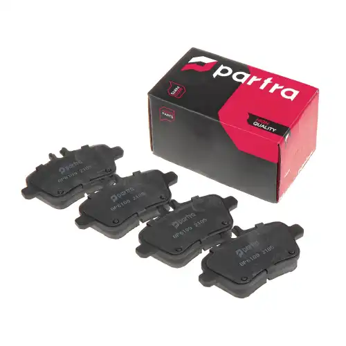 Тормозные колодки дисковые PARTRA BP6109