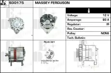 генератор Ford 930175 EDR