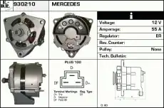 генератор MB 930210 EDR