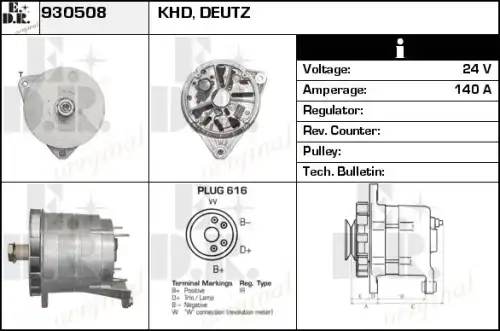 генератор Scan 930508 EDR