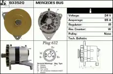 генератор MB 933520 EDR