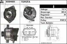 генератор Toyo 939460 EDR