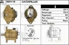 генератор Cat 990118 EDR