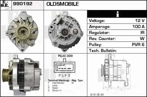 генератор Scan 990192 EDR