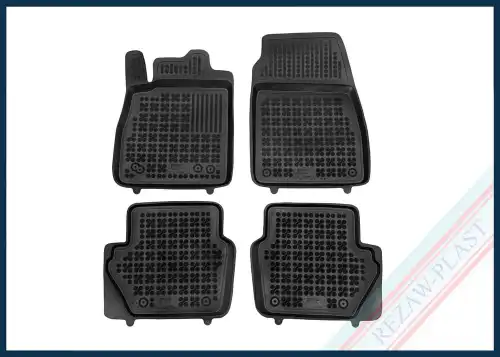 Коврики в салон REZAW-PLAST 200627 Ford Fiesta EcoSport Puma 2012-н.в. 4 шт., черный