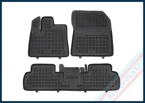 Коврики в салон REZAW-PLAST 200526 Citroen Berlingo 2018-н.в. 3 шт., черный