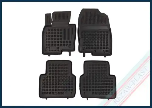 Коврики в салон REZAW-PLAST 200816 Mazda CX-5 2017-н.в. 4 шт., черный