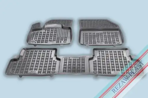 Коврики в салон REZAW-PLAST 201234 Citroen C5 Aircross 2017-н.в. 3 шт., черный