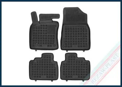 Коврики в салон REZAW-PLAST 201438 Toyota Camry 2017-н.в. 4 шт., черный