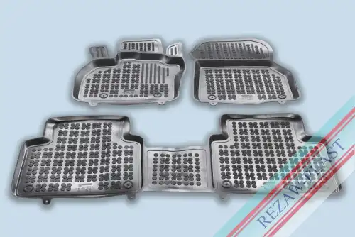 Коврики в салон REZAW-PLAST 201931 Renault ZOE 2019-н.в. 3 шт., черный
