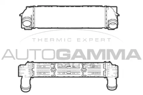 Интеркулер AUTOGAMMA 107306