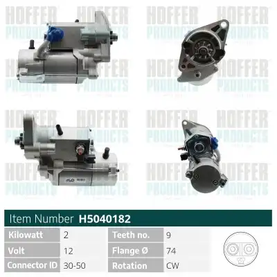 Стартер HOFFER H5040182