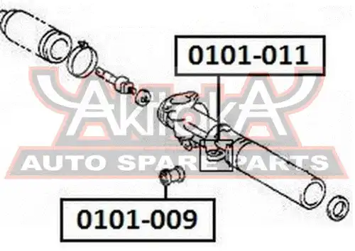 Рычаг подвески ASVA 0101-009