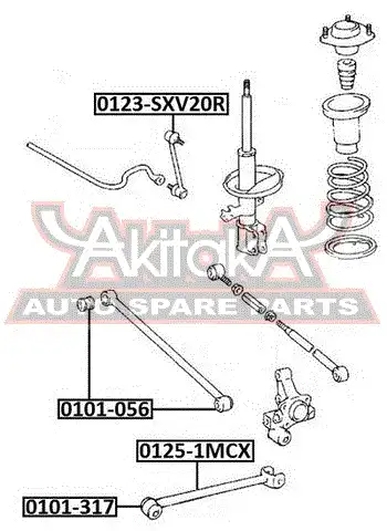 Рычаг подвески ASVA 0101-056