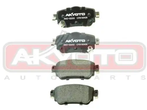 Тормозные колодки дисковые ASVA AKD-02202