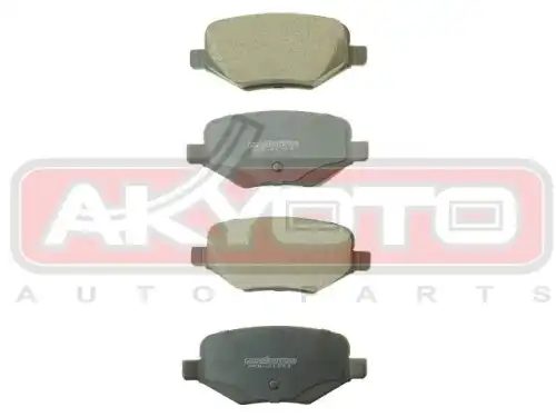 Тормозные колодки дисковые ASVA AKD-21204