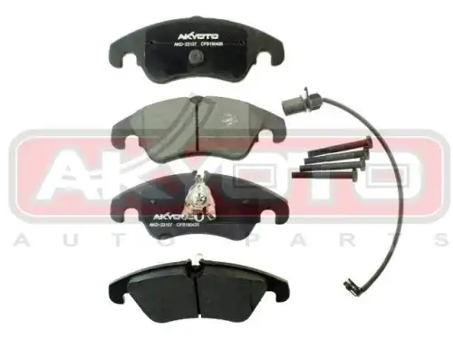 Тормозные колодки дисковые ASVA AKD-23107