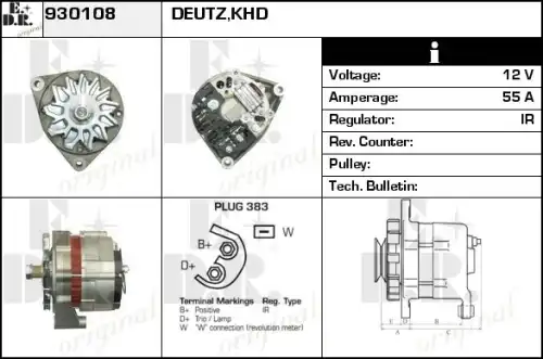 Генератор EDR 930108