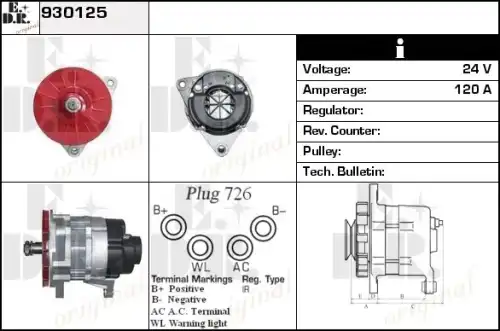 Генератор EDR 930125