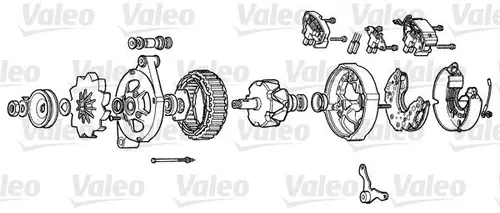 Генератор VALEO A13N281