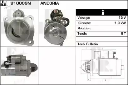 Стартер EDR 910009N