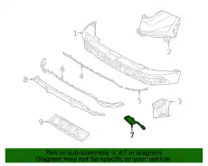 CAP-RR HOOK 86617N9CA0 HYUNDAI