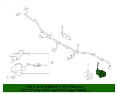 ULTRASONIC SENSOR ASSY-P.A.S 99310J5300P2M KIA