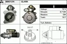 Стартер EDR 995124